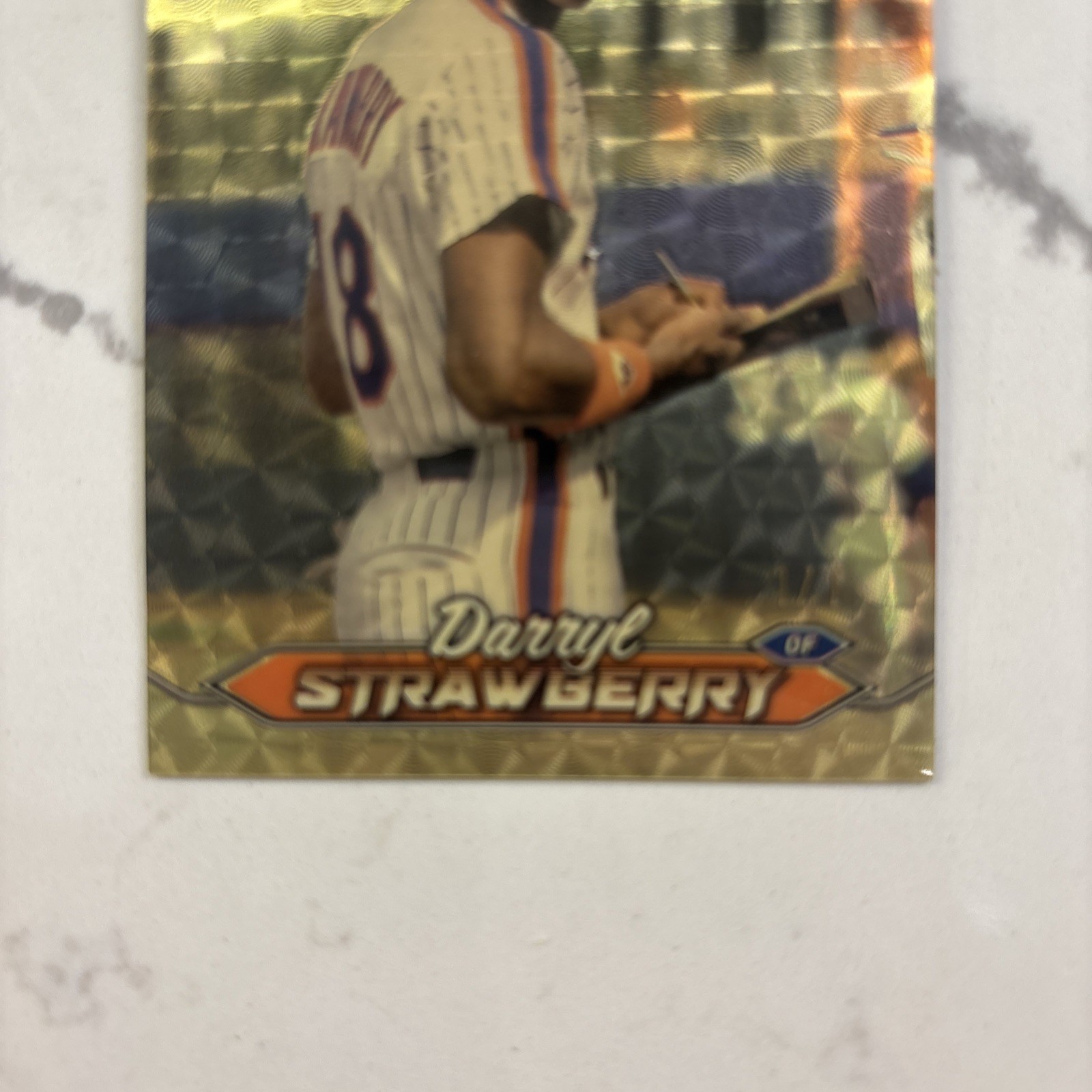 2024 Topps Stadium Club Darry Strawberry Chrome Superfractor 1/1 Mets #148 view 6