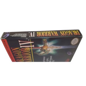 Dragon Warrior 4 IV NES Game In Box + Maps Manual Nintendo Entertainment System