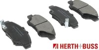 Herth+Buss Jakoparts J3604055 Bremsbelagsatz FüR Scheibenbremse FüR Honda