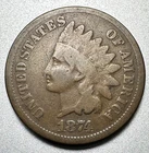 1874  INDIAN CENT  G/VG   BETTER DATE  #2404
