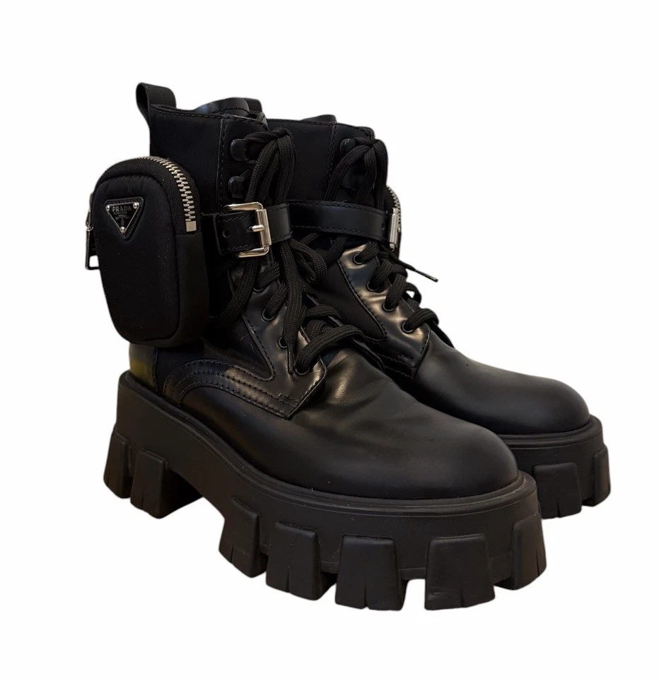 PRADA Women's Lace Up Boots for sale | eBay