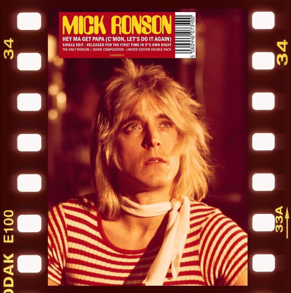Mick Ronson Hey Ma Get Papa (C'mon Let's Do It Again) Double 7 Inch Vinyl