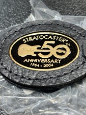 VERY RARE - Fender 50th Anniv. Stratocaster Keychain - Gold Plated