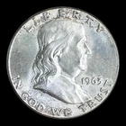 1963 Franklin Silver Half Dollar