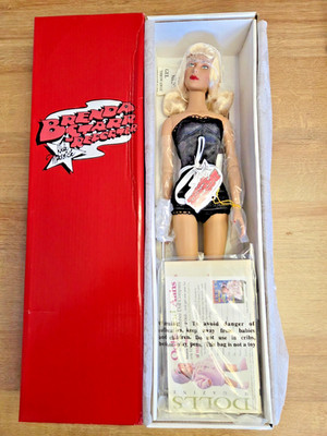 Tonner Divinely Daphne 16'' Puppe BD0400 Brenda Starr Platinum Reporter schwarz