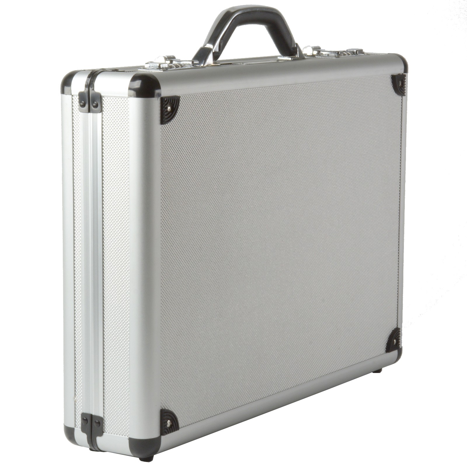 Alpine Swiss Executive Aluminum Briefcase Padded Laptop Brie