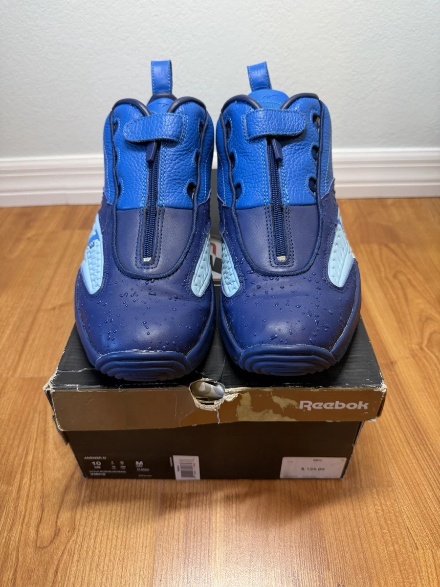 Reebok Answer 4 Blue - V48518 for Sale | Authenticity Guaranteed