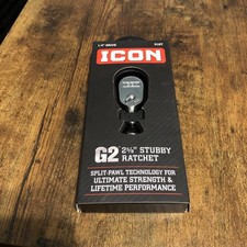 New Icon G2 14 In. Drive 2-58 In. Stubby Ratchet 70449