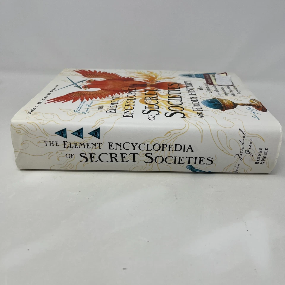 The Element Encyclopedia of Secret Societies and Hidden History 2006 hardcover - Image 4 of 4