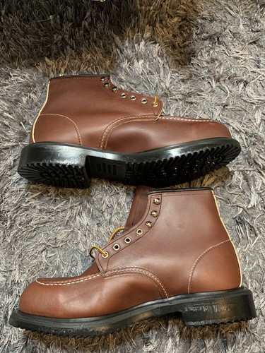 Red Wing 8249 6" Oil Resistant Long Wear Steel Toe Safety Work Boots Size 11 EEE - Picture 3 of 9