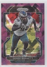 2021 Panini Prizm Purple Ice Prizm 137/225 Derek Barnett #226 11ds