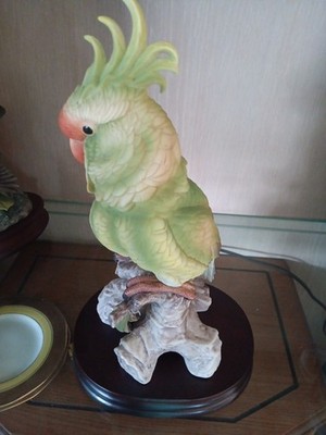 Cockatoo Bird Figurine Andrea By Sadek 11'' #7132
