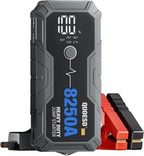 Heavy Duty Truck Battery Booster Pack Jump Starter Box Portable 8250amps Power