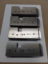 Oster 300 1-4 Die Set 1, 2, 3,4 12209, 1/2  3/4 NPSM