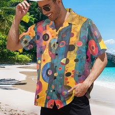 Hawaiian Shirt colorful summer beachwear