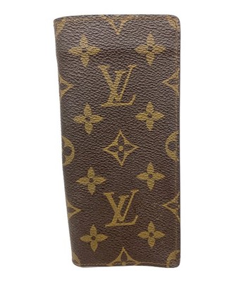 Authentic LOUIS VUITTON Etui Lunette Simple   Men/Women M62962 #1691