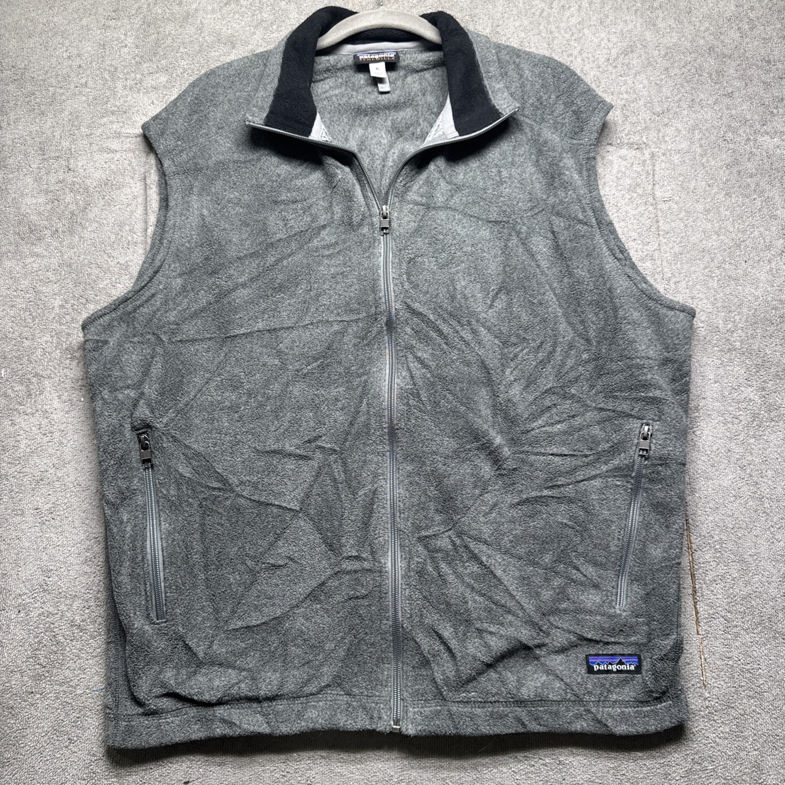 Patagonia Synchilla Gray Fleece Vest XL