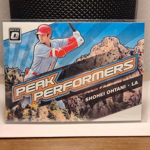 2019 Panini Donruss Optic Peak Performers Shohei Ohtani Rare 2nd Year #PP-1 💥
