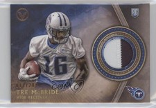 2015 Topps Valor Patch 13/289 Tre McBride #VP-TM Patch 0c2