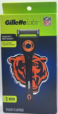 Gillette Labs Special NFL Bears Edition Razor ~ FAST SHIPPING ~ SEALED ~ READ