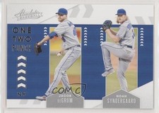 2020 Panini Absolute One Two Punch Jacob deGrom Noah Syndergaard #OTP4 00ac