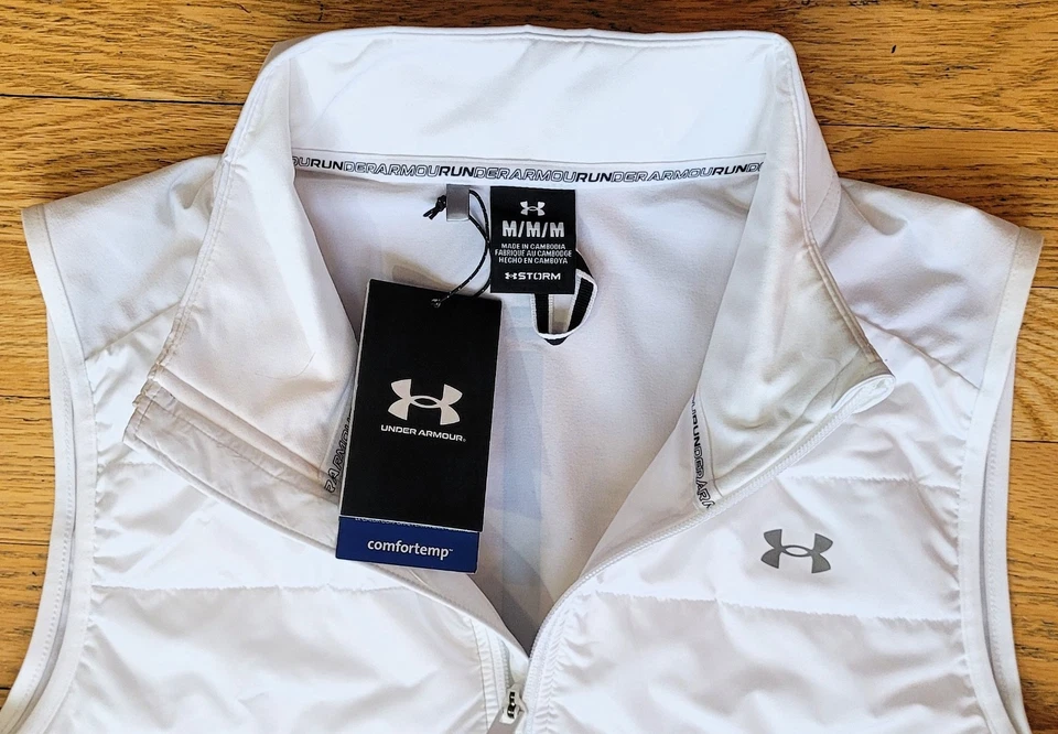 NEW Under Armour Women's Storm Session Run Vest Size M Medium 1378502 UA - Image 2 of 4