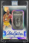 KAREEM ABDUL-JABBAR 2024-25 PANINI EMINENCE LOGOMAN SILVER BAR AUTO 2/3 HOF