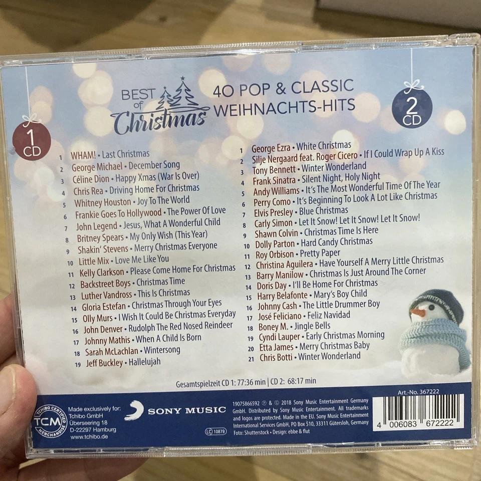 Best of Christmas - 40 Pop  Classic Weihnachts-Hits ... | CD | Zustand sehr gut - Bild 2 von 2