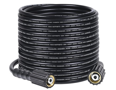 #ad Pressure Washer Hose 50FT1 4quot; Kink Resistant Power Washer Hose3400PSI High ... $51.34
