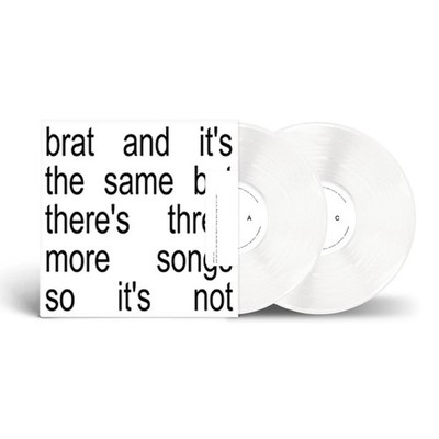 Charlie XCX - brat and it s the same but there's three more White vinyl 2LP New