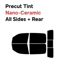 Precut Window Film Ceramic Tint for Dodge Ram 1500 2019-2026 4Dr Crew & Mega Cab