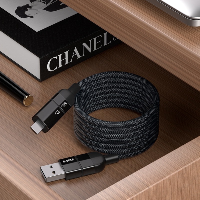 240W 4 in 1 Charging Cable iPhone 17 16 Android S26U USB Type C To iOS And USB C — image 12