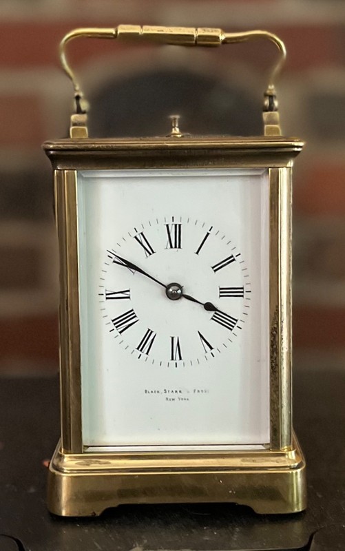 Antique French Repeating Carriage Clock