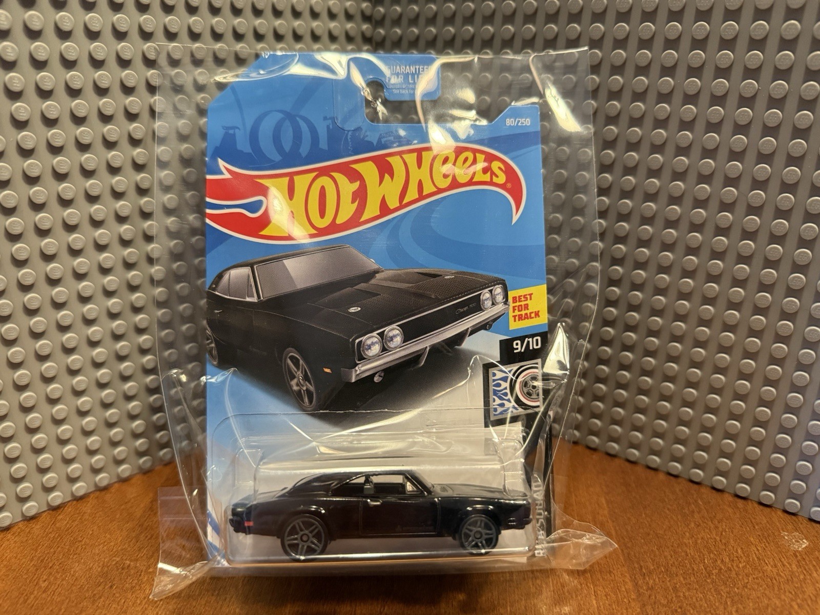 Hot Wheels '69 Dodge Charger 500 80/250 - Black - 2019 Mainline A