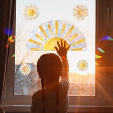 Rainbow Print Decorative Stickers To Add Your Personality For Windows