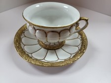 Meissen Porzellan  X Form Kaffeetasse & Untertasse