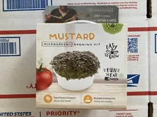 2 Mini Microgreens Growing Kits Mountain Valley Seed Co. Educational DIY Food