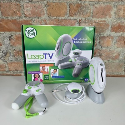 LeapFrog LeapTV pädagogisches Videospielsystem komplett verpackt