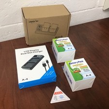 2Pack A-4A A-4 Battery  Charger Dock for Arlo Pro 3 Arlo Ultra VMA5400 Camera