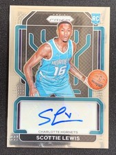 Scottie Lewis 2021-22 Panini Prizm Rookie Signatures Auto RC #RS-SLW