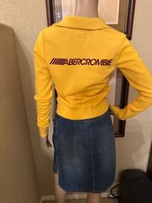 Abercrombie Fitch Women s Vintage Track Jacket sz S