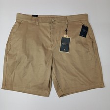 Marc Asher Men's Sandstone Shorts 38 Superior Fabrication 100% Polyester