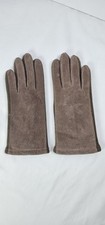 Vintage Fownes Leather Suede Gloves Brown Thinsulate Lining Woman s Size S/M