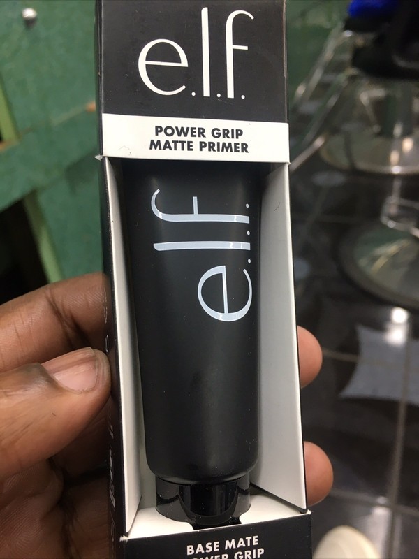 e.l.f. Power Grip Matte Primer 0.87oz Clear Transparent NIB Never Used or Swatch