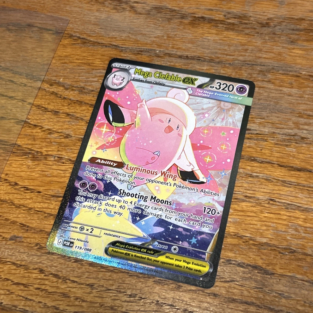 Clefable ex Pokémon TCG Cards for sale