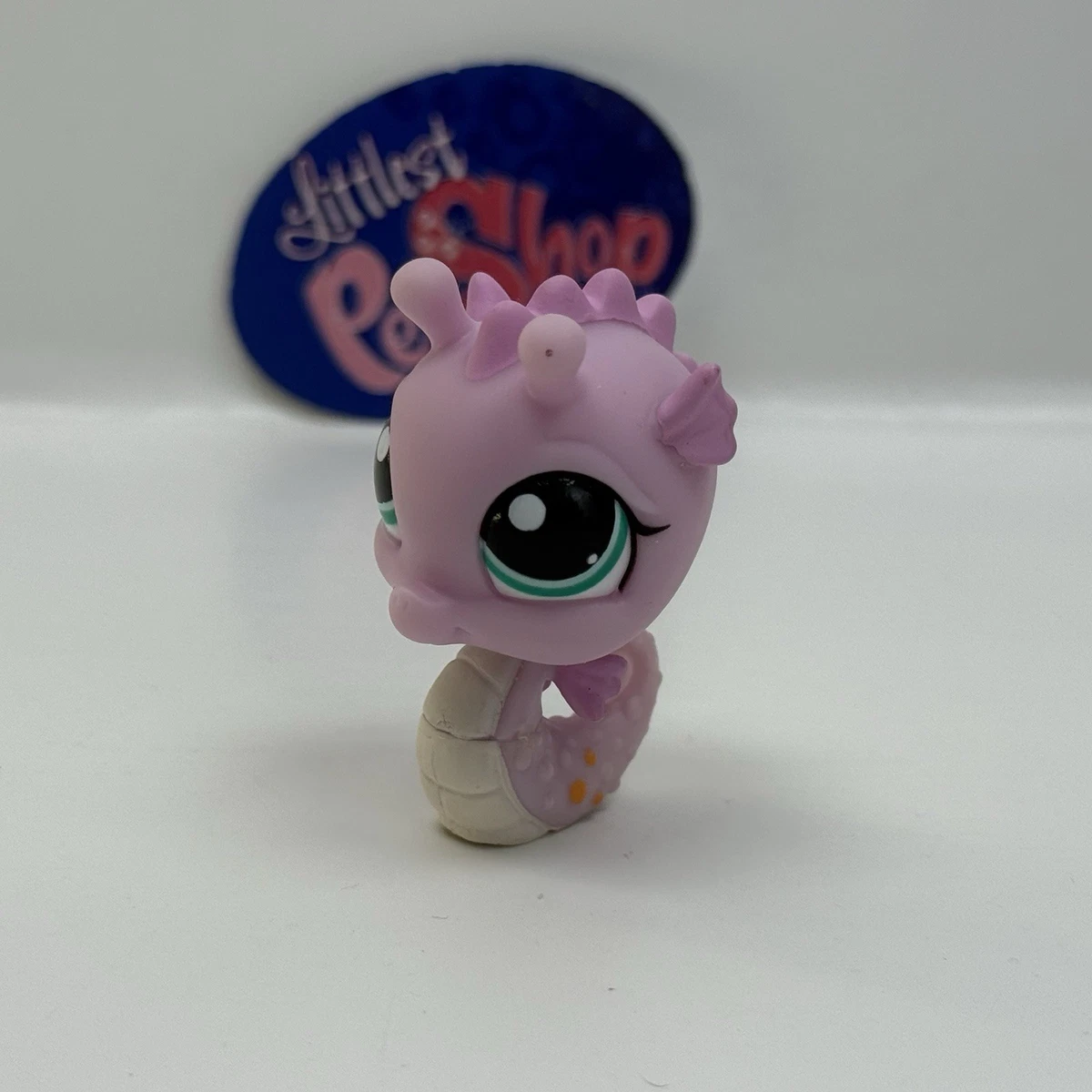 LITTLEST PET SHOP Lps Authentic Peach And Teal Seahorse #1958 EUR 8,00