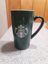 Classic Tall Green Starbucks Coffee Mug Cup 16 Oz - Mermaid Logo 2021
