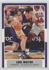 2007-08 Fleer Luke Walton #157 0f8