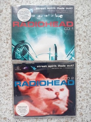 RADIOHEAD Street Spirit (Fade Out) CD 1 & CD 2 Single 