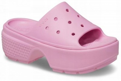 CROCS STOMP SLIDE 209346 | M8 | EU 41-42 | W10 | Rosa Tweed